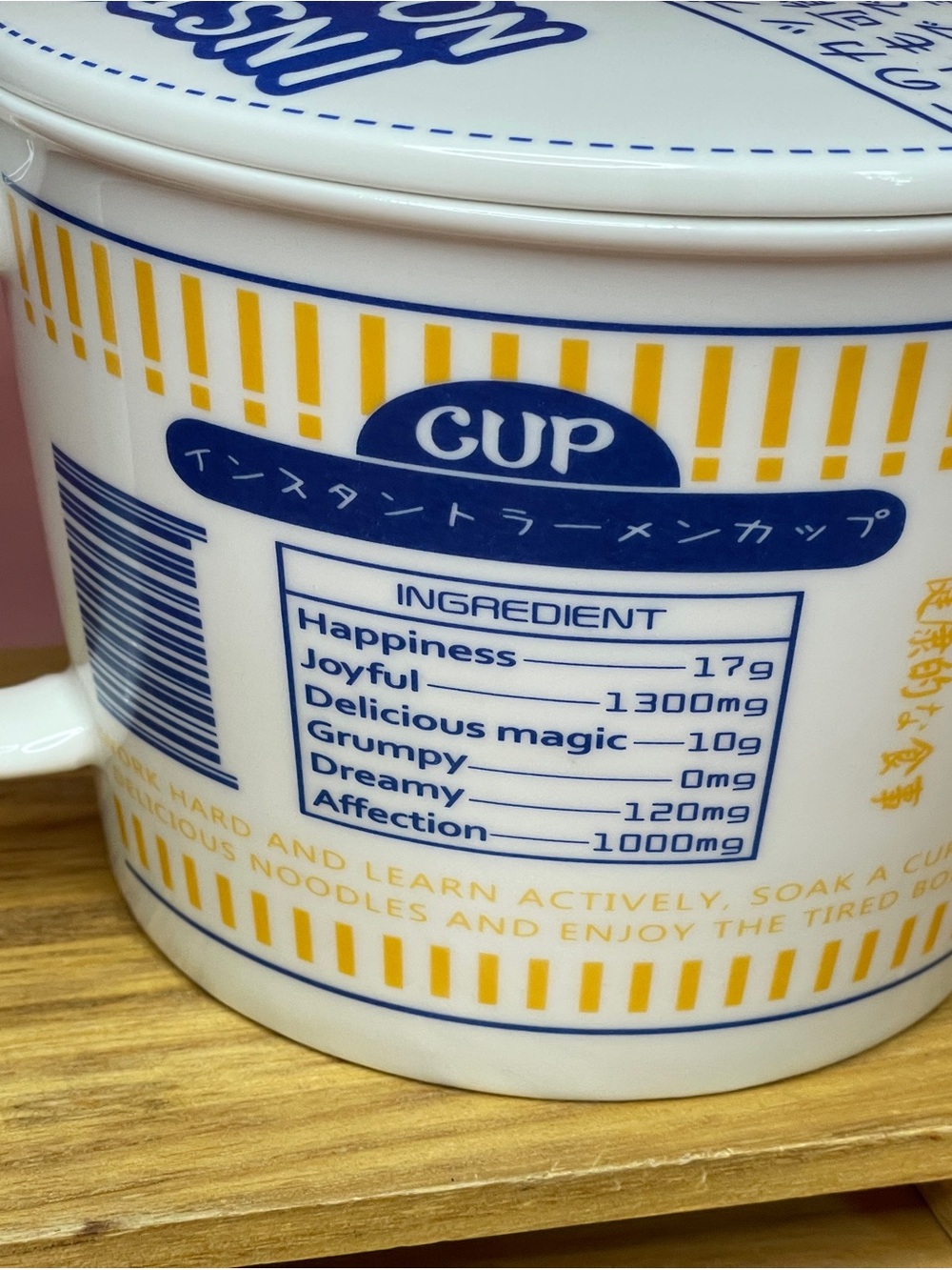 Urban Outfitters Instant Noodle Mug Bowls With Lids Set Of 2 Red & Blue Kawaii - Picture 6 of 15